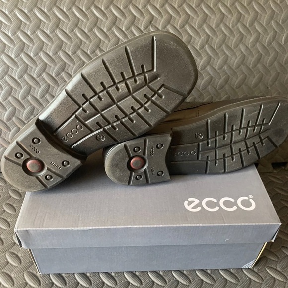 Ecco Junior Dublin Lace Shoes for Boys, Size 6.5, Black - EXCELLENT! - Picture 8 of 8